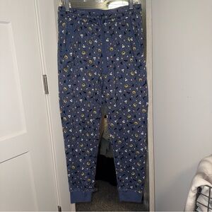Blue Halloween Jogger Pajama Pants